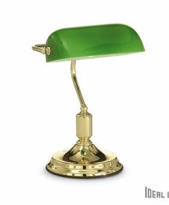 asztali zöld lámpa